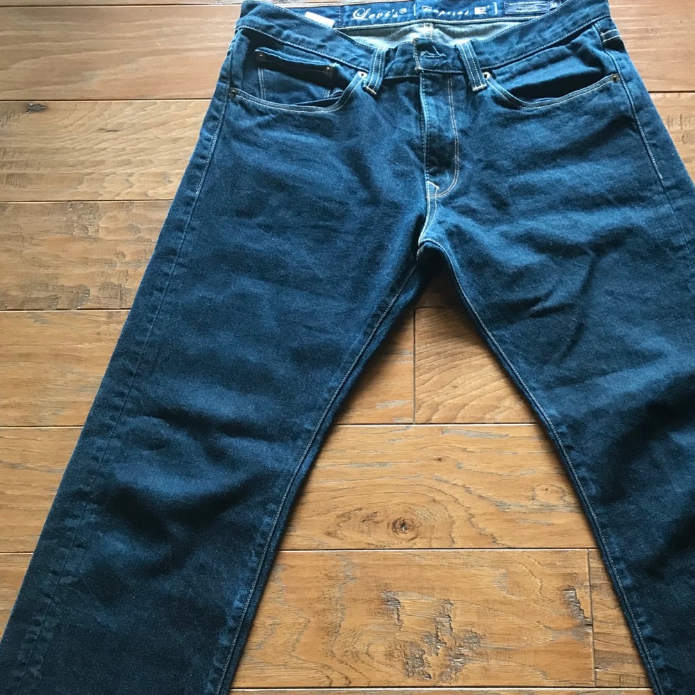 Levi’s Capitol E series - higher end dark wash -